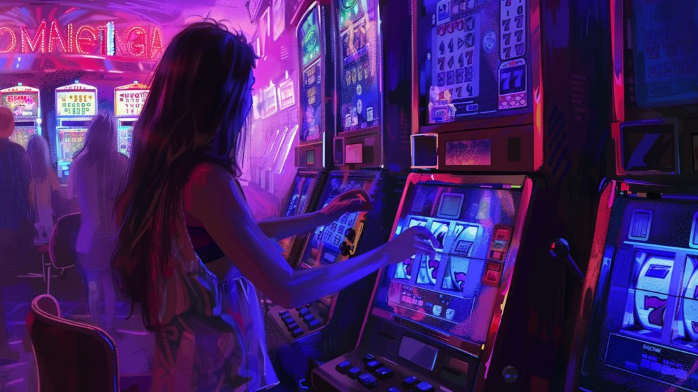 Live Casino dealer ကဒ်ကစားနေသည့် မြင်ကွင်း